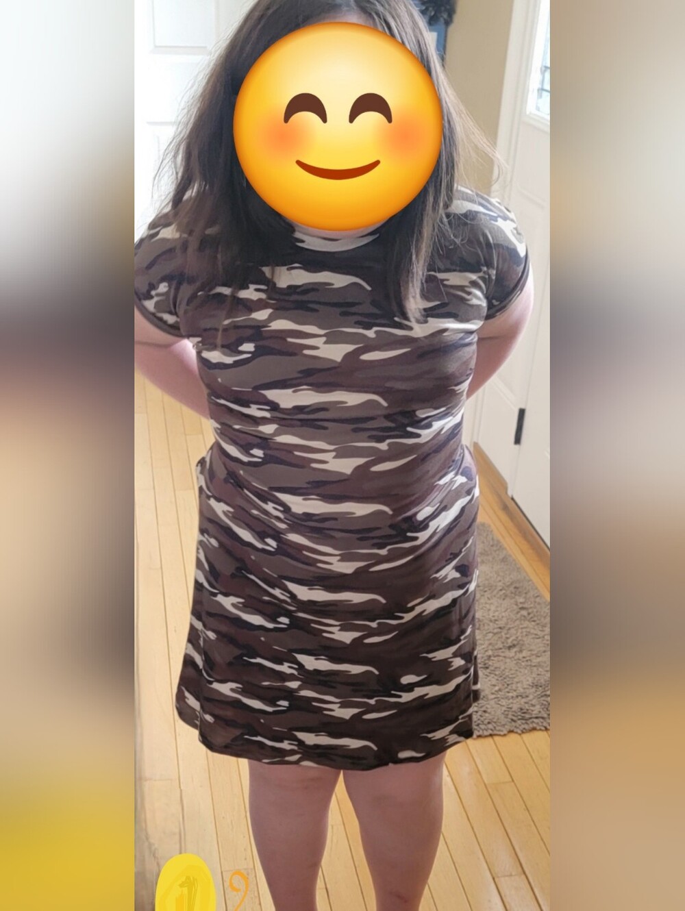Camo Dress Short Sleeve
